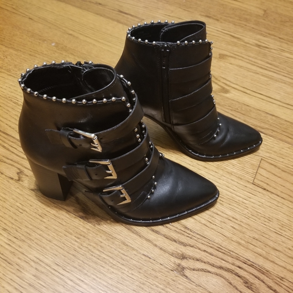 Steve Madden black beads booties - Picture 5 of 8